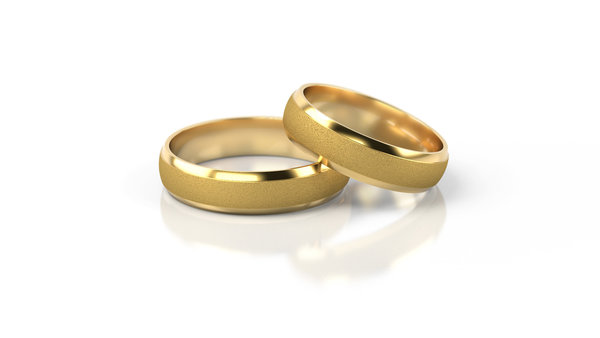 1 Paar Trauringe Hochzeitsringe Gold 333 - Breite: 5,0 mm - Stärke: 1,2mm