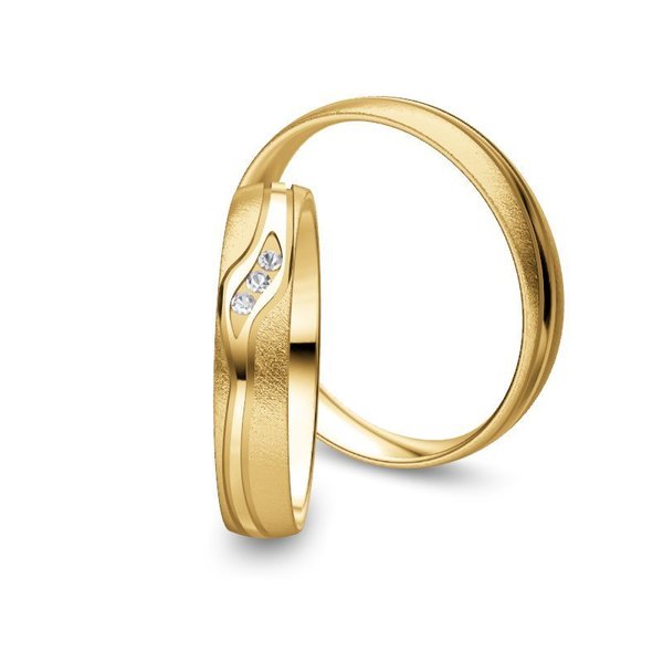 Trauringe - Collection Ruesch - 43050 - Kollektion Honeymoon Pure IV - Gold 333, 585, 750