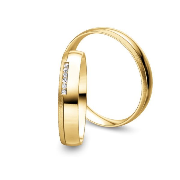 Trauringe - Collection Ruesch - 41050 - Kollektion Honeymoon Pure IV - Gold 333, 585, 750
