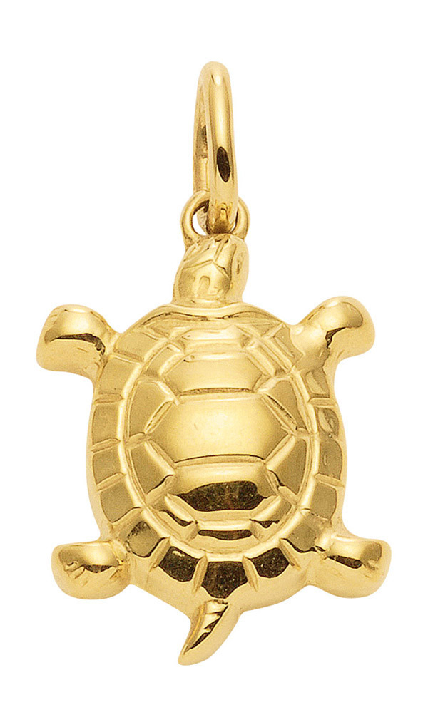 Schildkröte Anhänger aus Gold 585