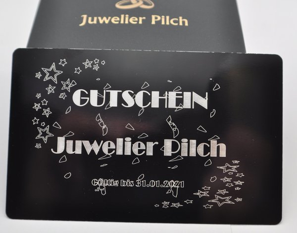 Gutschein - 1000€ - Juwelier Pilch