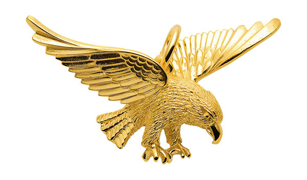 Anhänger aus Gold 333 - Adler