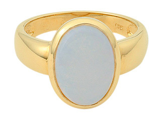 Ring aus Gold 585 mit Opal