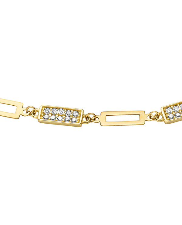 Gold Armband mit Zirkoniasteinen